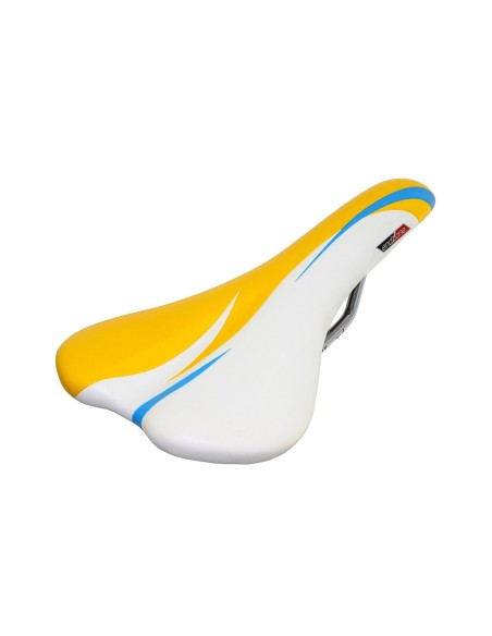 Saddle 1319 Endzone Yellow/White.